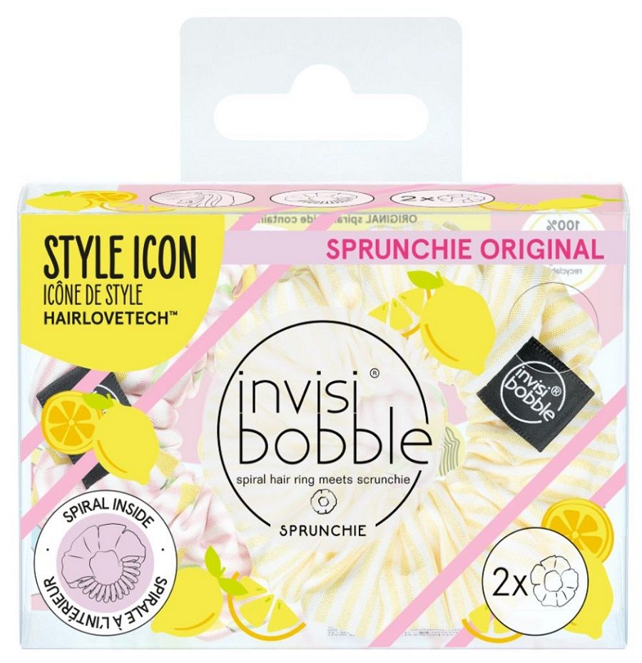 Invisibobble - Sprunchie Duo Fruit Fiesta Simply The Zest - Hair Bands 2 Pcs. - Hair Accessory - HAIRCAIR Distributors ZA