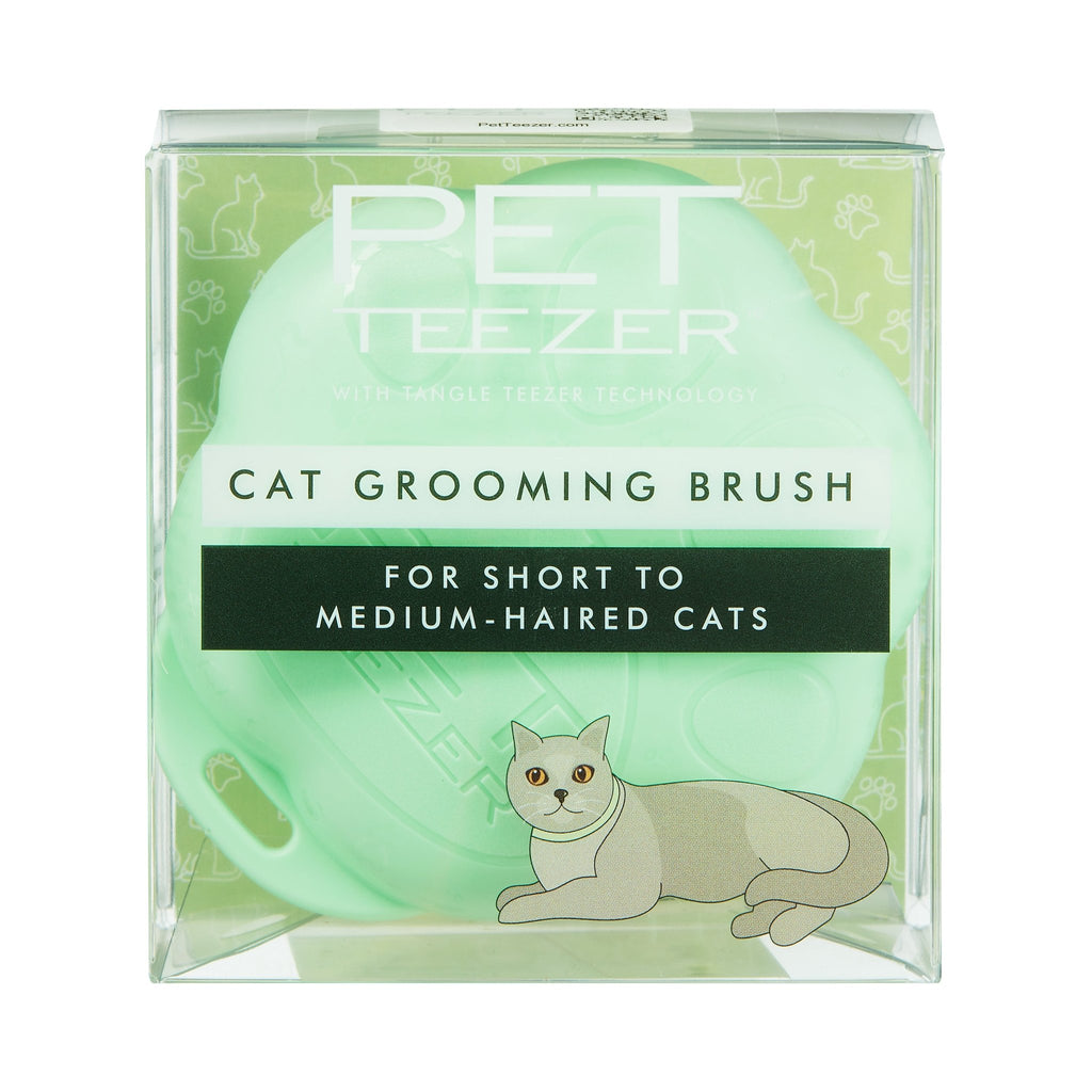 Pet Teezer - Cat Brush - Green / Green - HAIRCAIR Distributors ZA