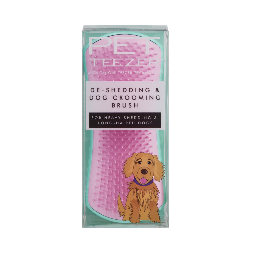 Pet Teezer - De - Shedding - Large - Mint / Pink - HAIRCAIR Distributors ZA